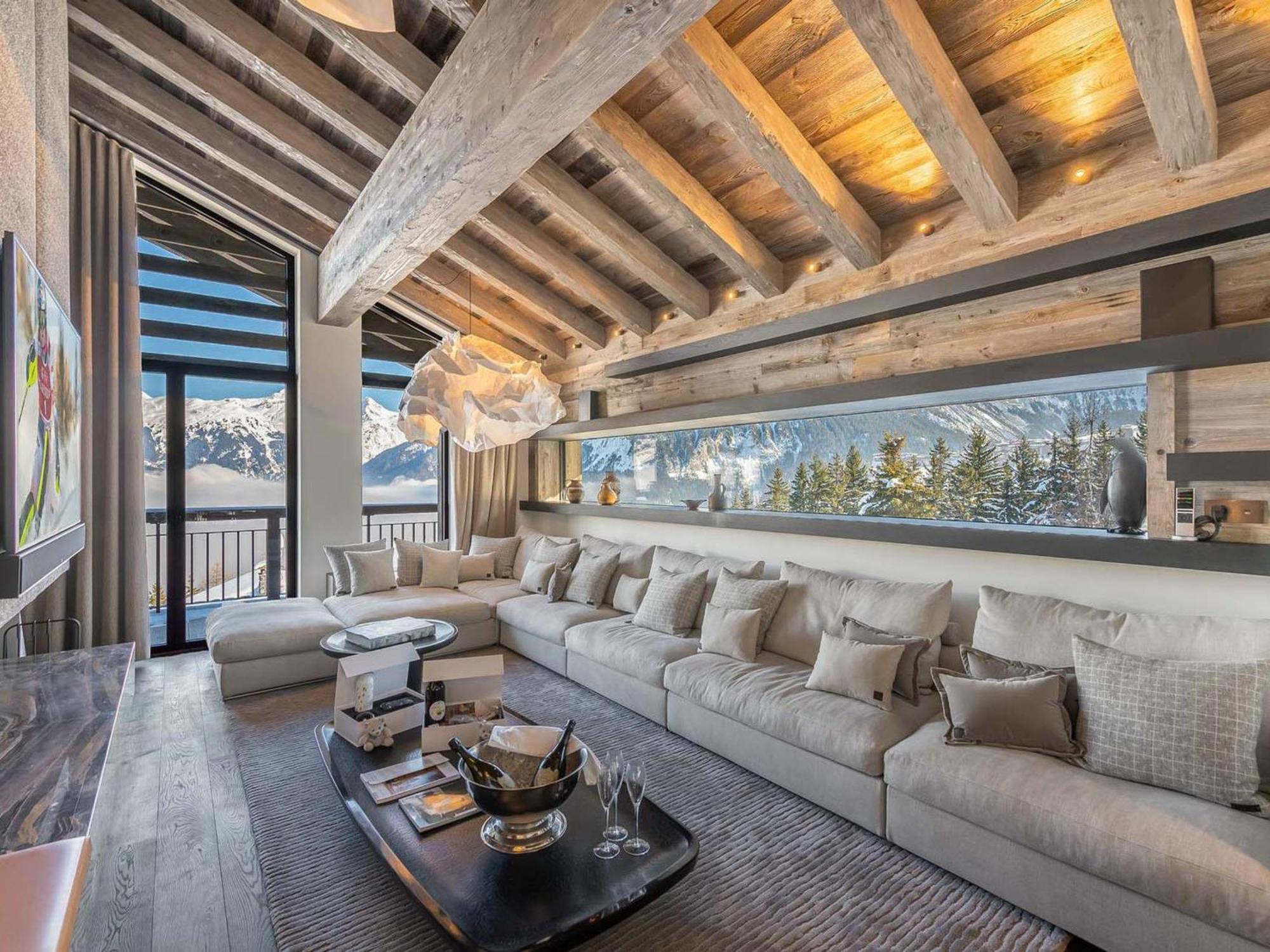 Chalet Luxueux A Courchevel Avec Piscine, Cinema, Salle De Sport Et Service Complet - Fr-1-562-71 Exteriör bild