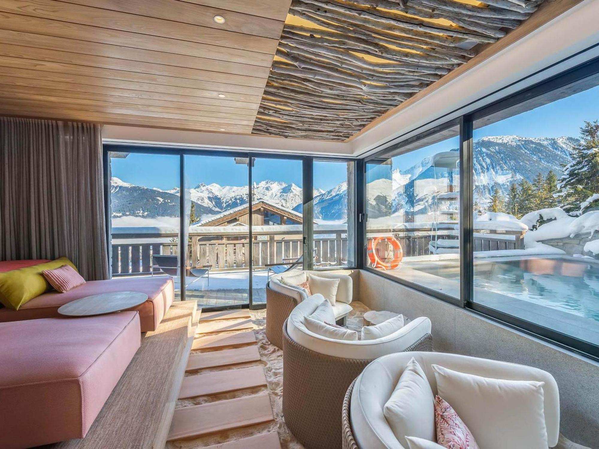 Chalet Luxueux A Courchevel Avec Piscine, Cinema, Salle De Sport Et Service Complet - Fr-1-562-71 Exteriör bild